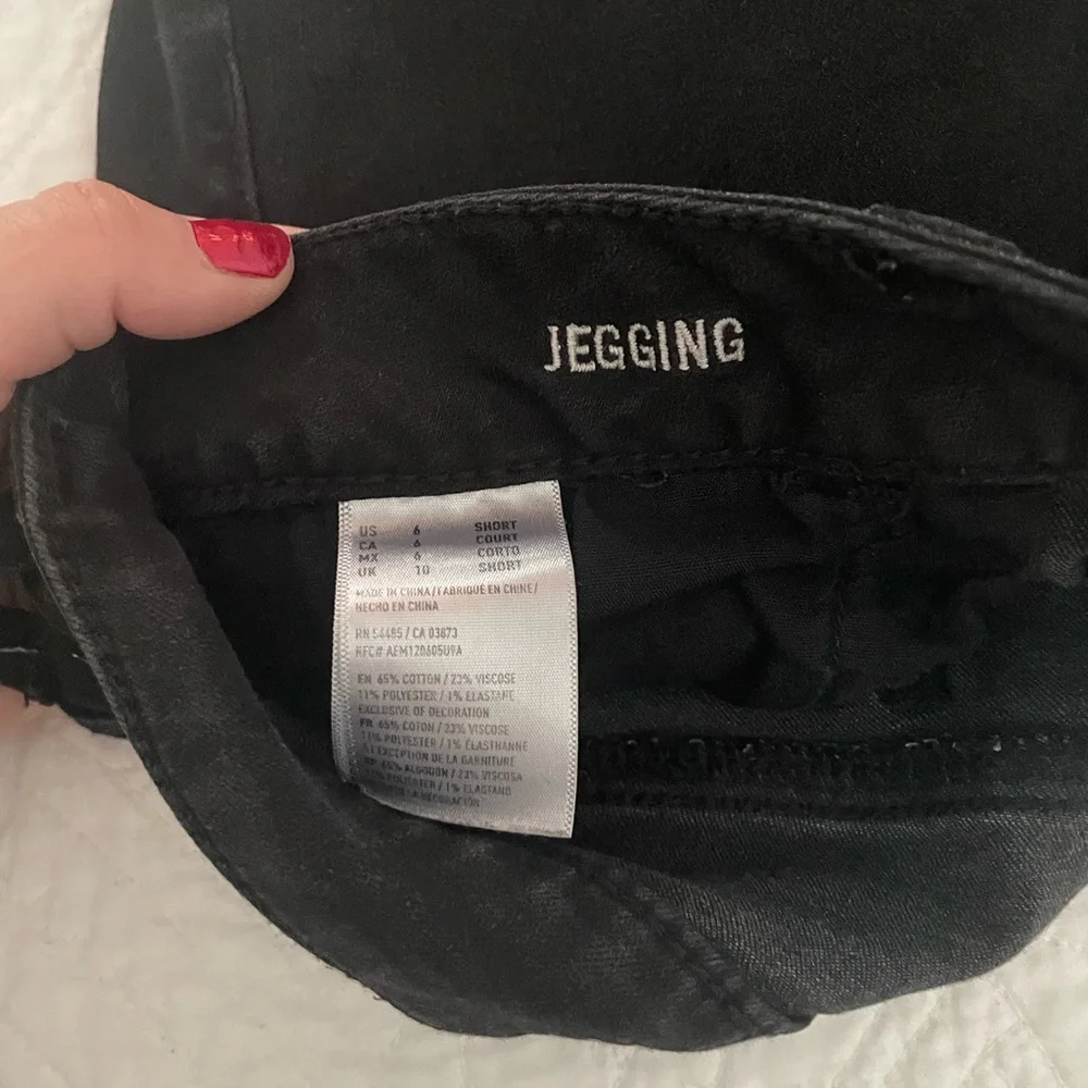 American Eagle Outfitters Black Jeggings - Picture 8 of 9